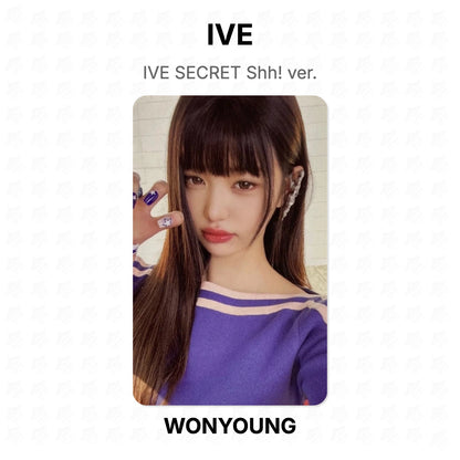 IVE SECRET Shh! ver. Official Photocard