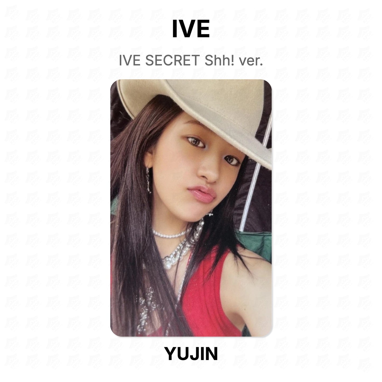 IVE SECRET Shh! ver. Official Photocard