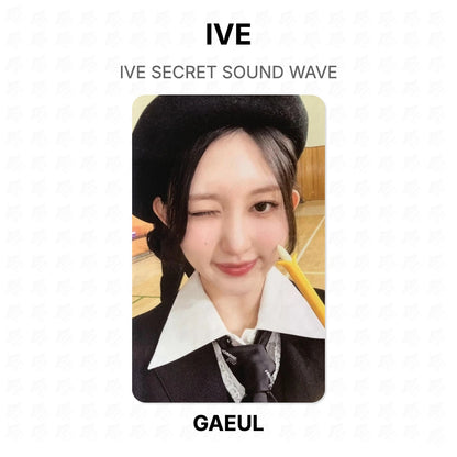 IVE SECRET SOUND WAVE Official Photocard