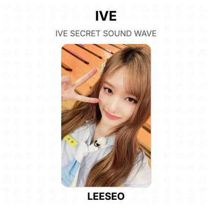 IVE SECRET SOUND WAVE Official Photocard