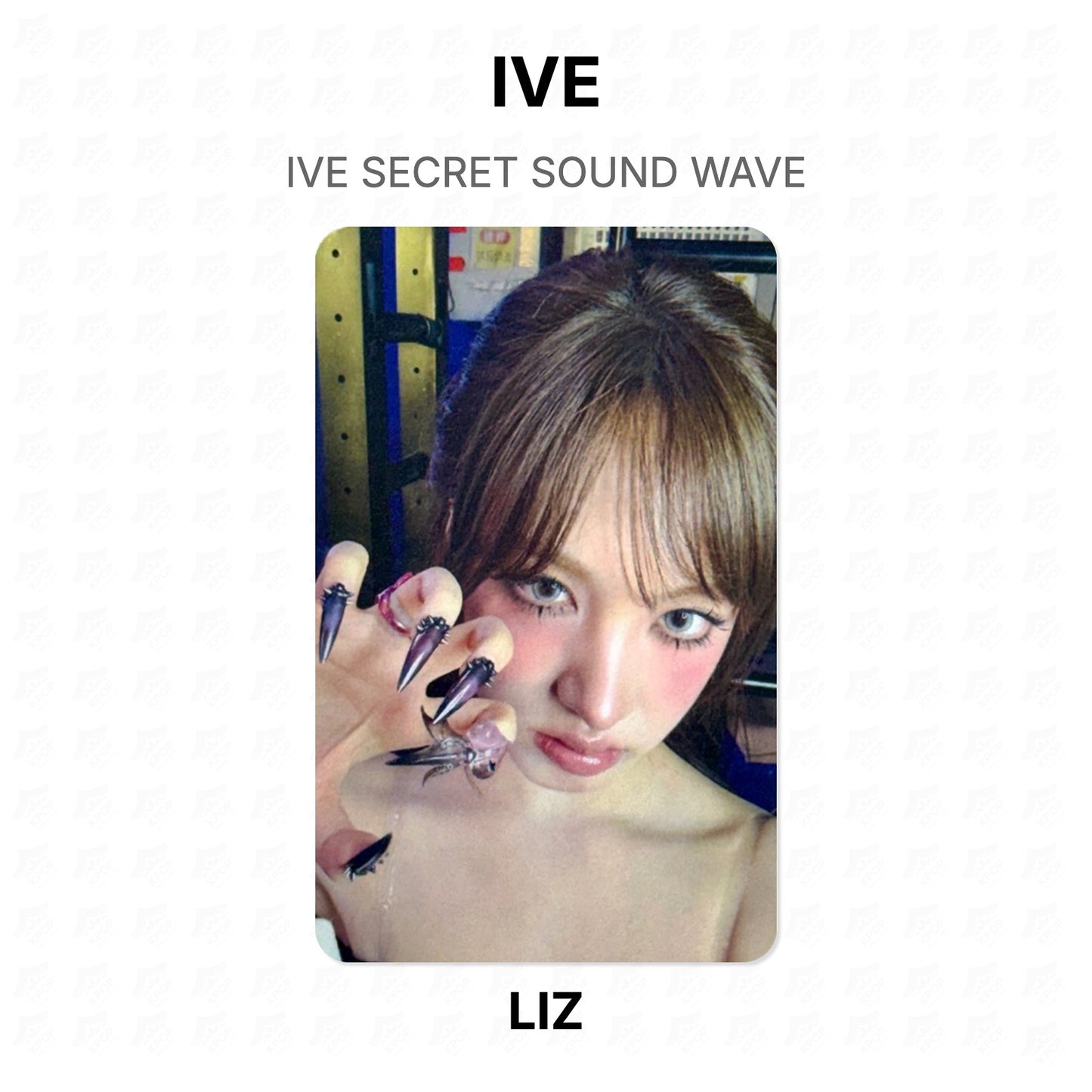 IVE SECRET SOUND WAVE Official Photocard