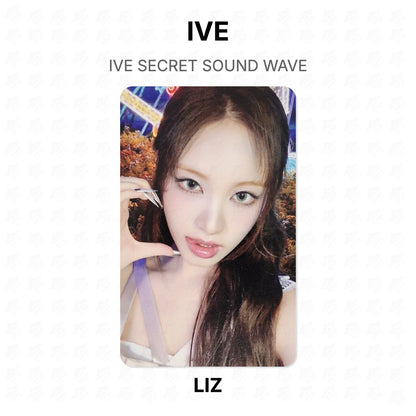 IVE SECRET SOUND WAVE Official Photocard