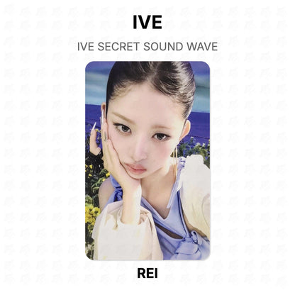 IVE SECRET SOUND WAVE Official Photocard