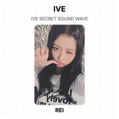 IVE SECRET SOUND WAVE Official Photocard