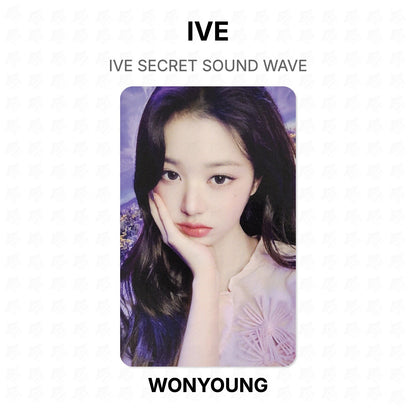 IVE SECRET SOUND WAVE Official Photocard