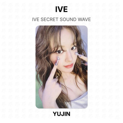 IVE SECRET SOUND WAVE Official Photocard