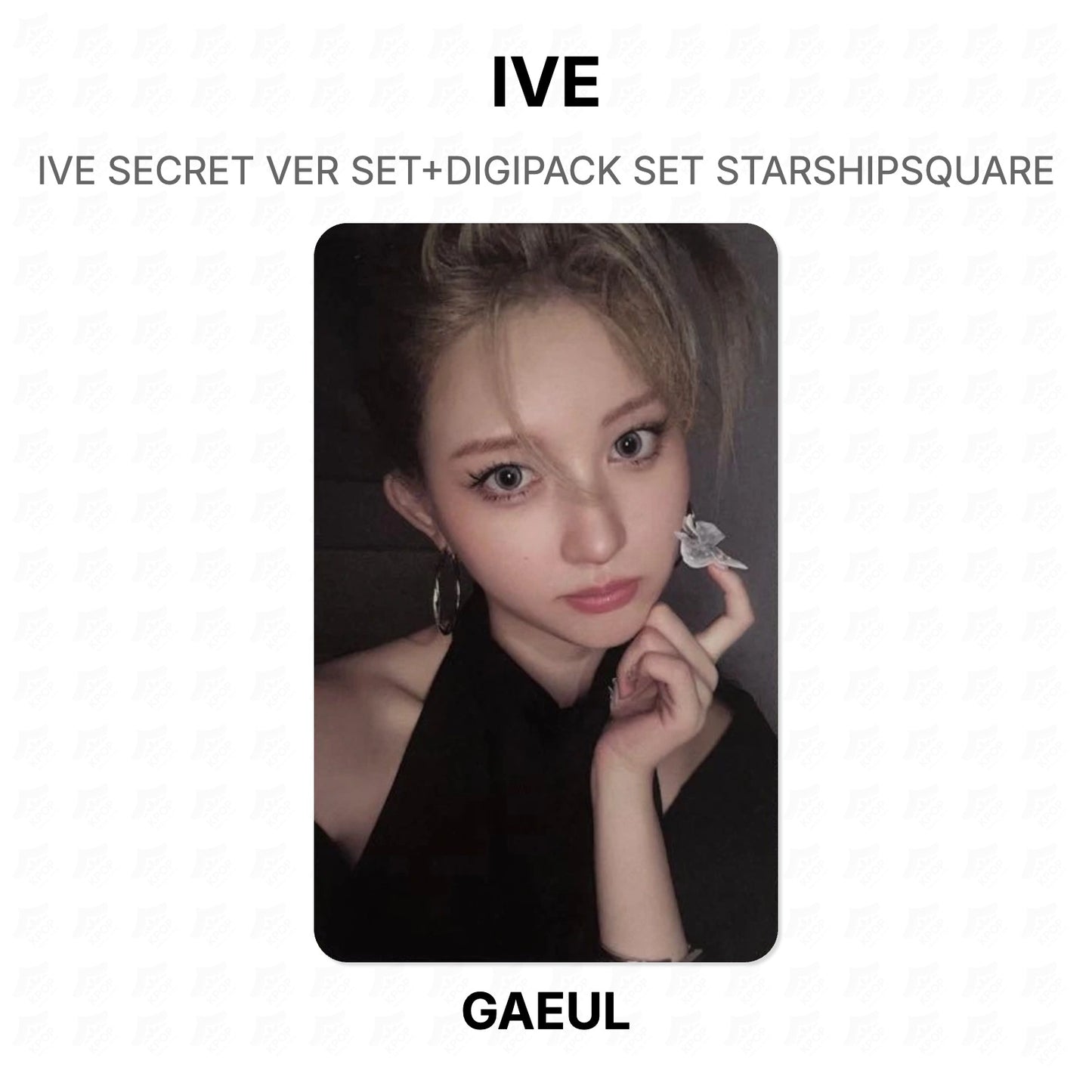 IVE SECRET VER SET+DIGIPACK SET STARSHIPSQUARE Official Photocard