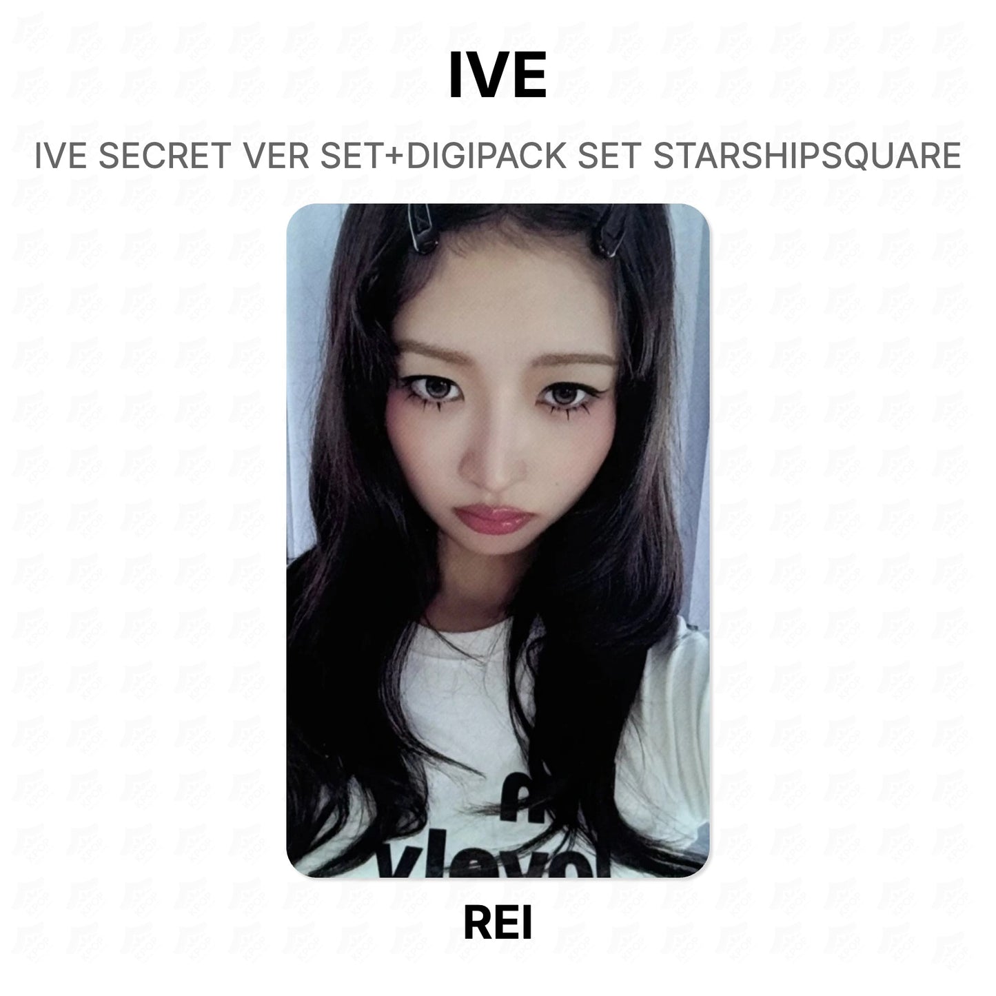 IVE SECRET VER SET+DIGIPACK SET STARSHIPSQUARE Official Photocard