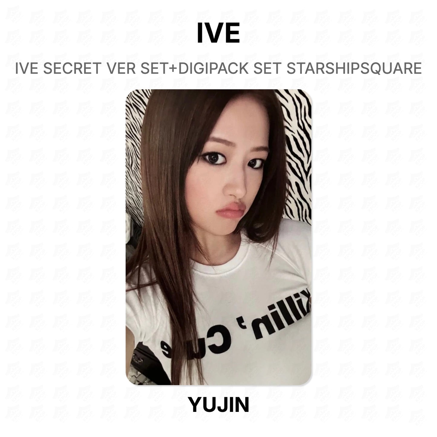 IVE SECRET VER SET+DIGIPACK SET STARSHIPSQUARE Official Photocard