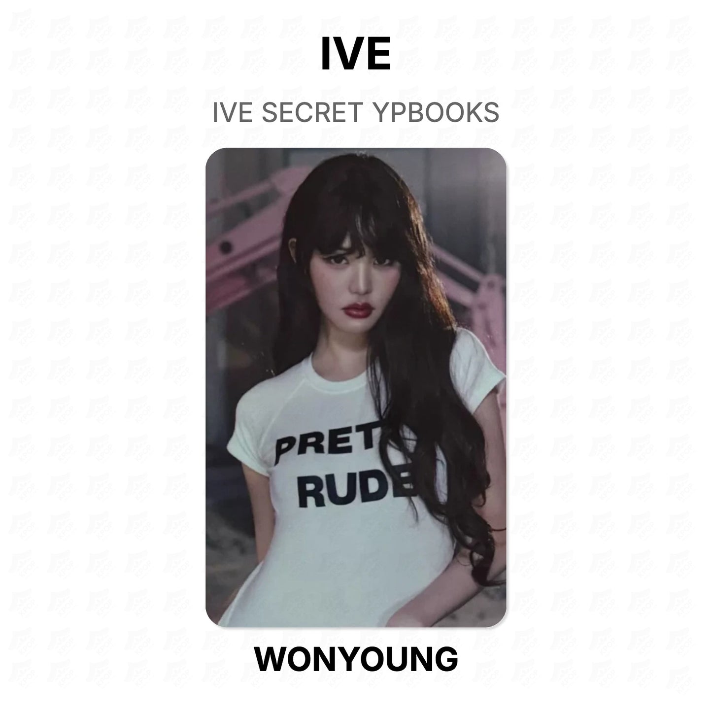 IVE SECRET YPBOOKS Official Photocard