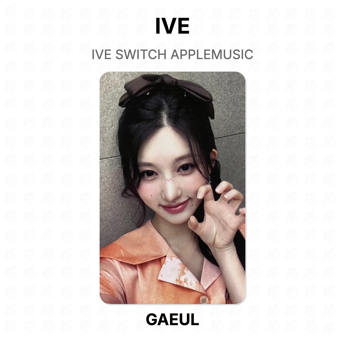 IVE SWITCH APPLEMUSIC Official Photocard