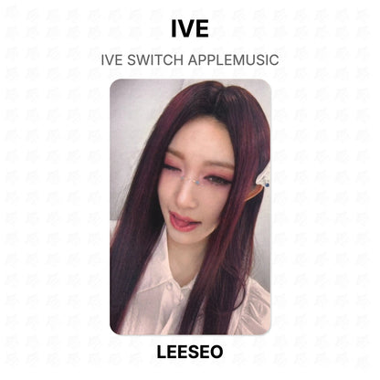 IVE SWITCH APPLEMUSIC Official Photocard