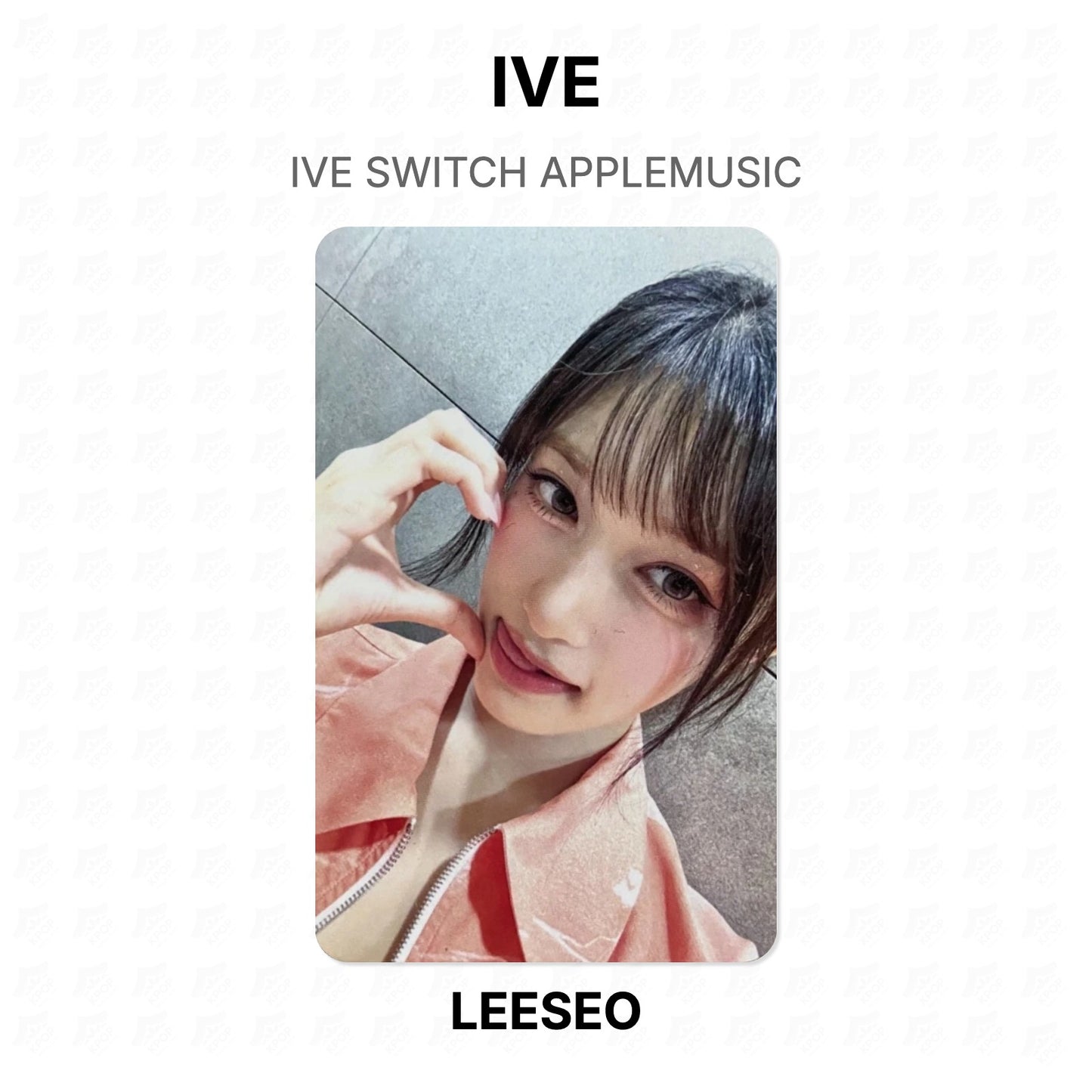 IVE SWITCH APPLEMUSIC Official Photocard