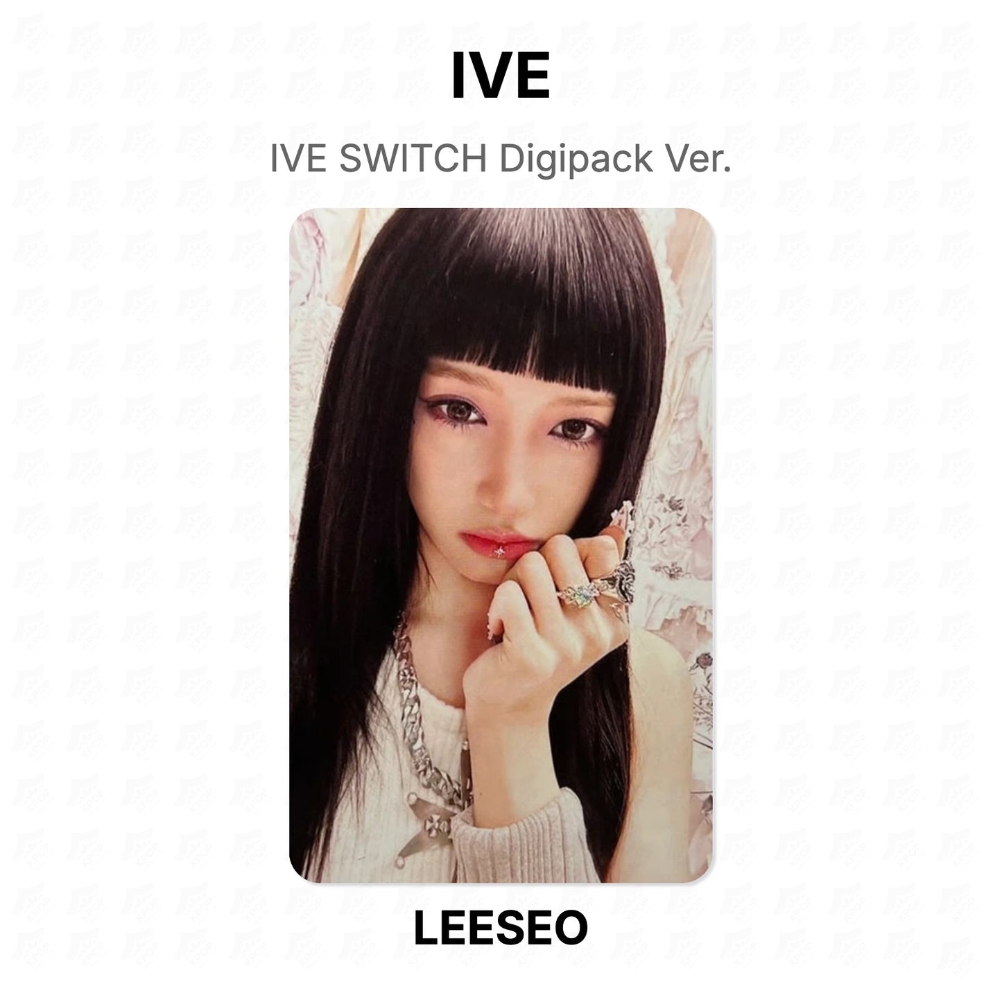 IVE SWITCH Digipack Ver. Official Photocard
