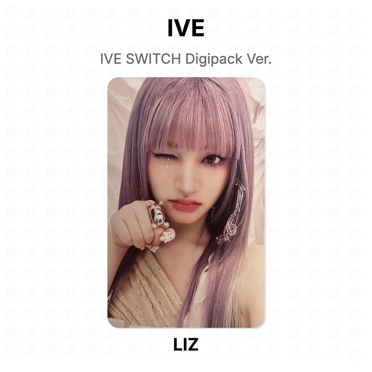 IVE SWITCH Digipack Ver. Official Photocard