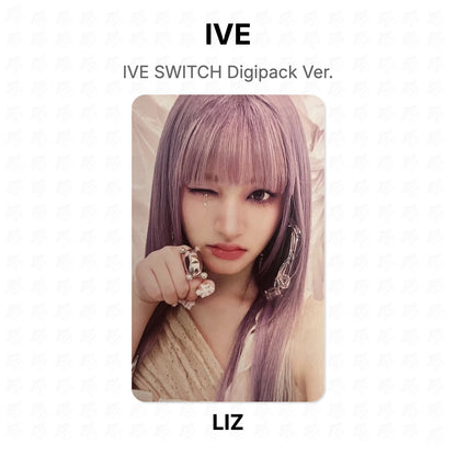 IVE SWITCH Digipack Ver. Official Photocard