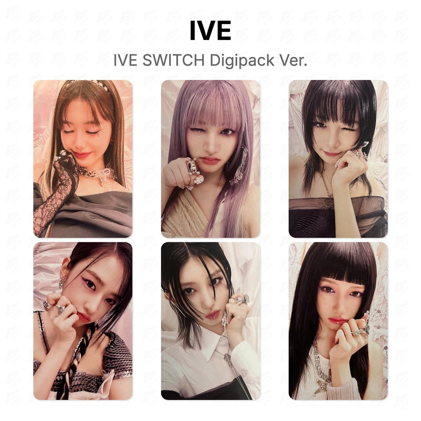 IVE SWITCH Digipack Ver. Official Photocard