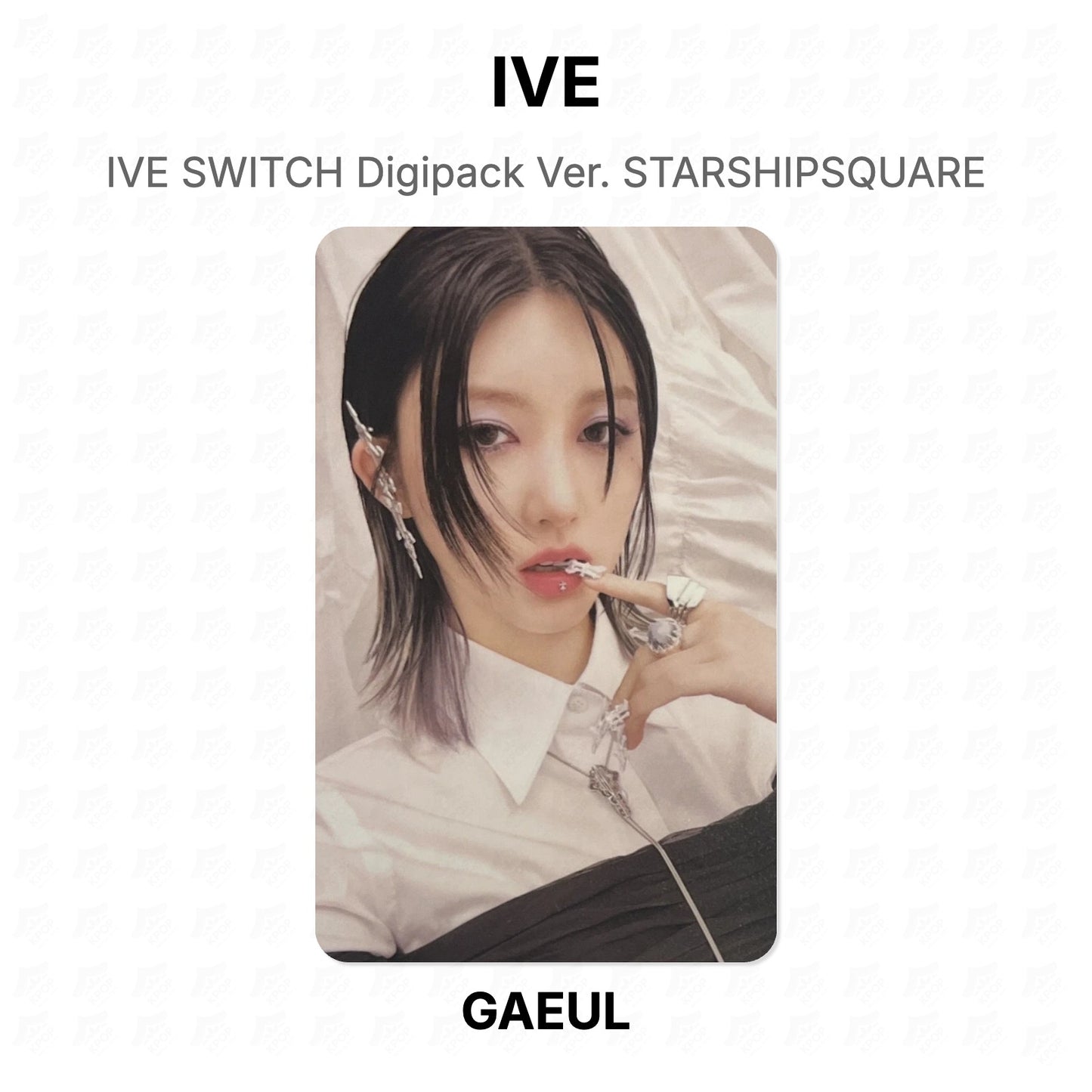 IVE SWITCH Digipack Ver. STARSHIPSQUARE Official Photocard
