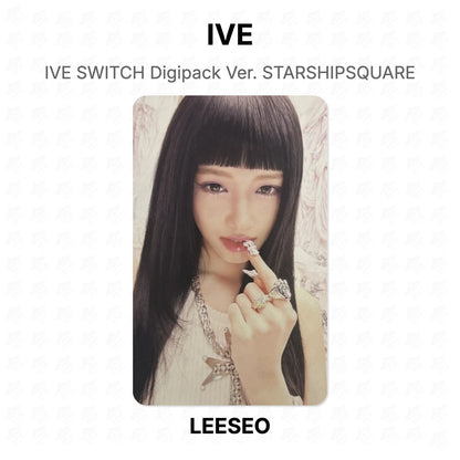 IVE SWITCH Digipack Ver. STARSHIPSQUARE Official Photocard