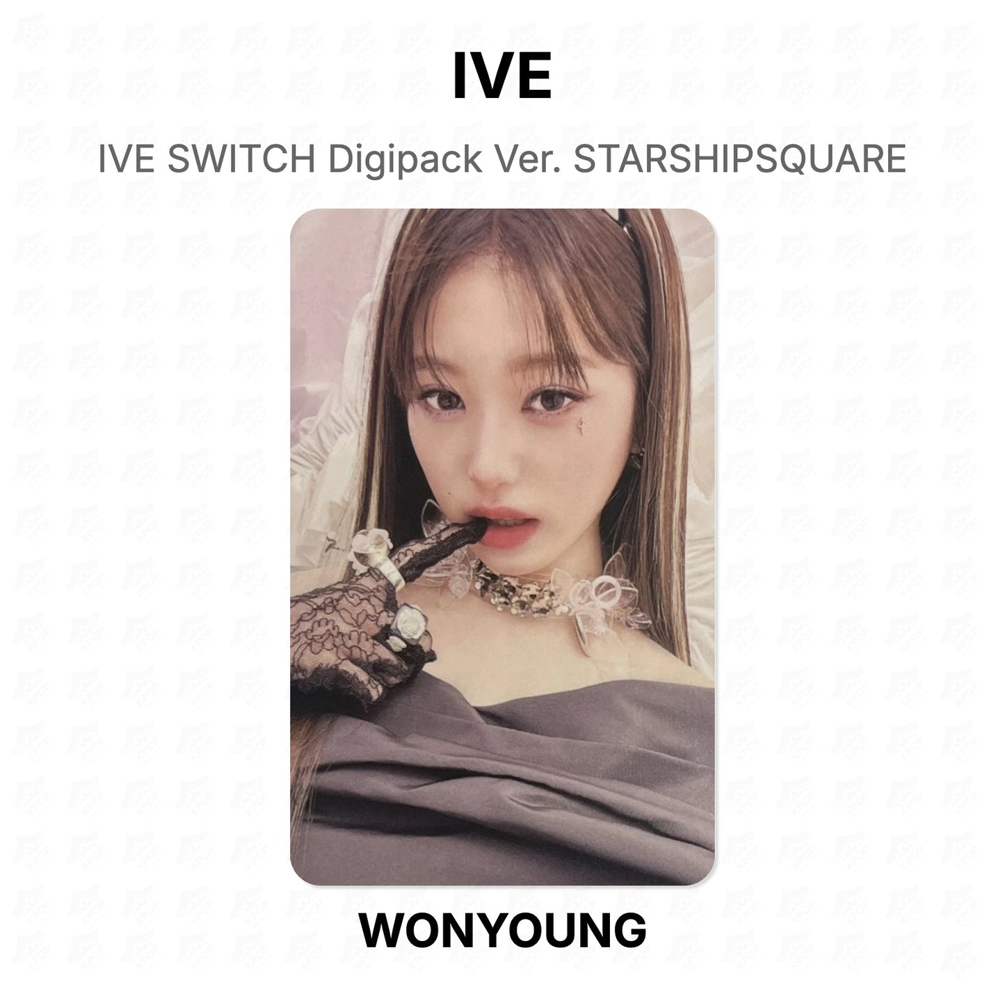 IVE SWITCH Digipack Ver. STARSHIPSQUARE Official Photocard