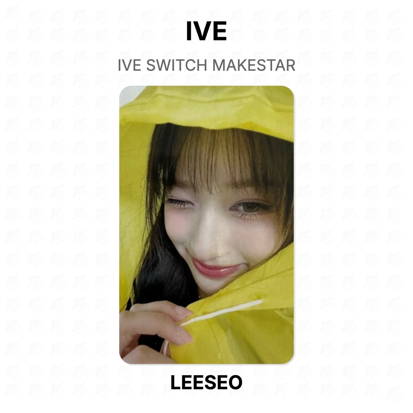 IVE SWITCH MAKESTAR Official Photocard