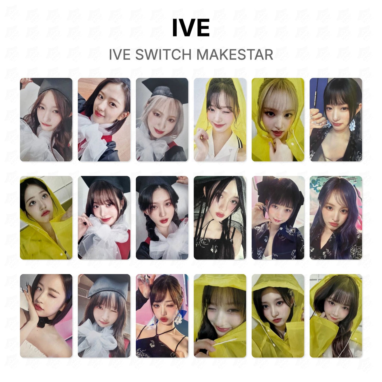 IVE SWITCH MAKESTAR Official Photocard