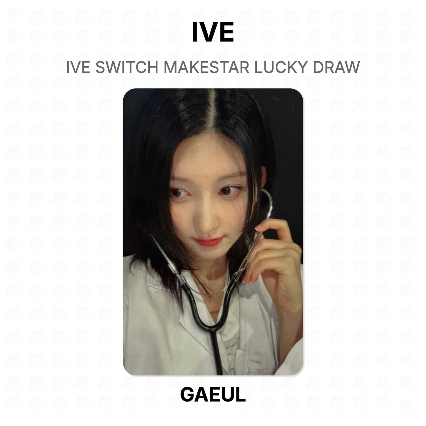 IVE SWITCH MAKESTAR LUCKY DRAW Official Photocard