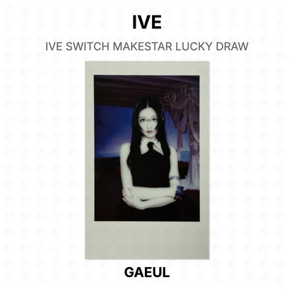 IVE SWITCH MAKESTAR LUCKY DRAW Official Photocard