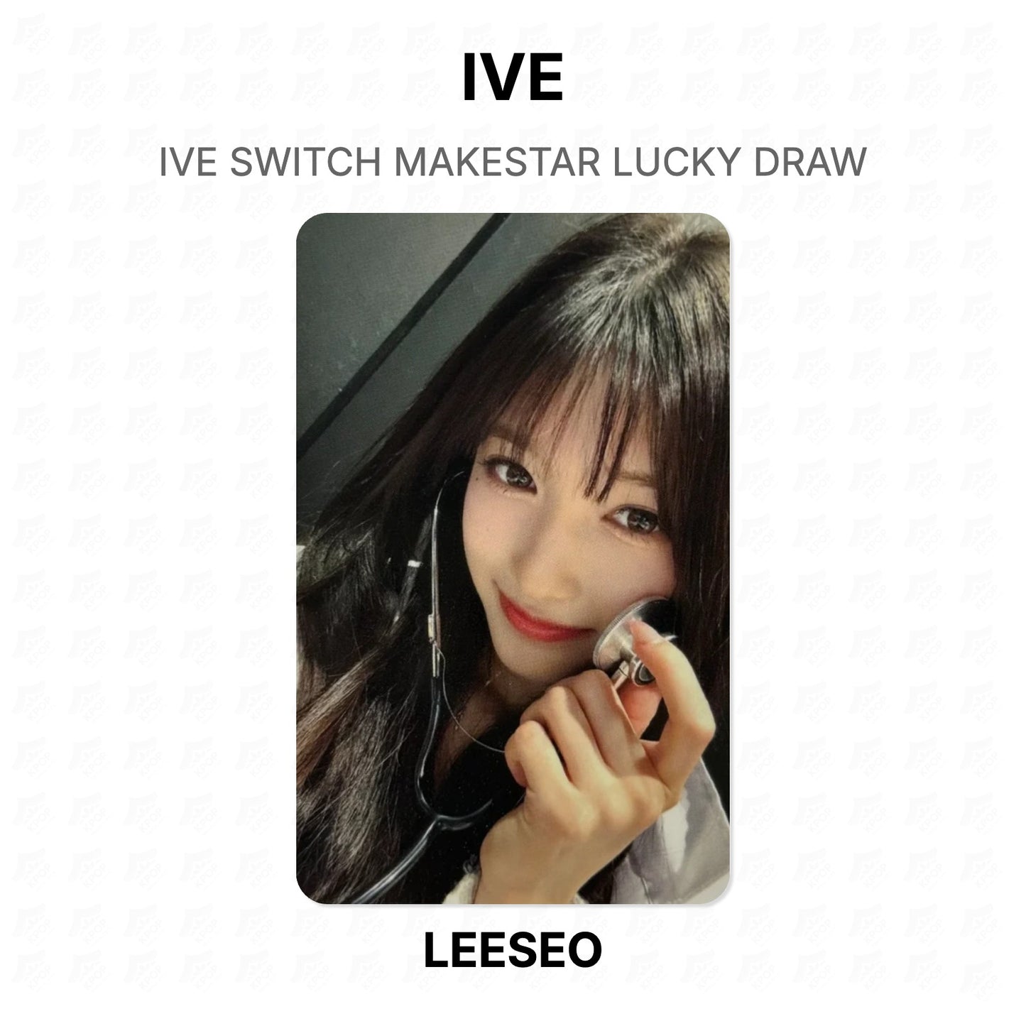 IVE SWITCH MAKESTAR LUCKY DRAW Official Photocard