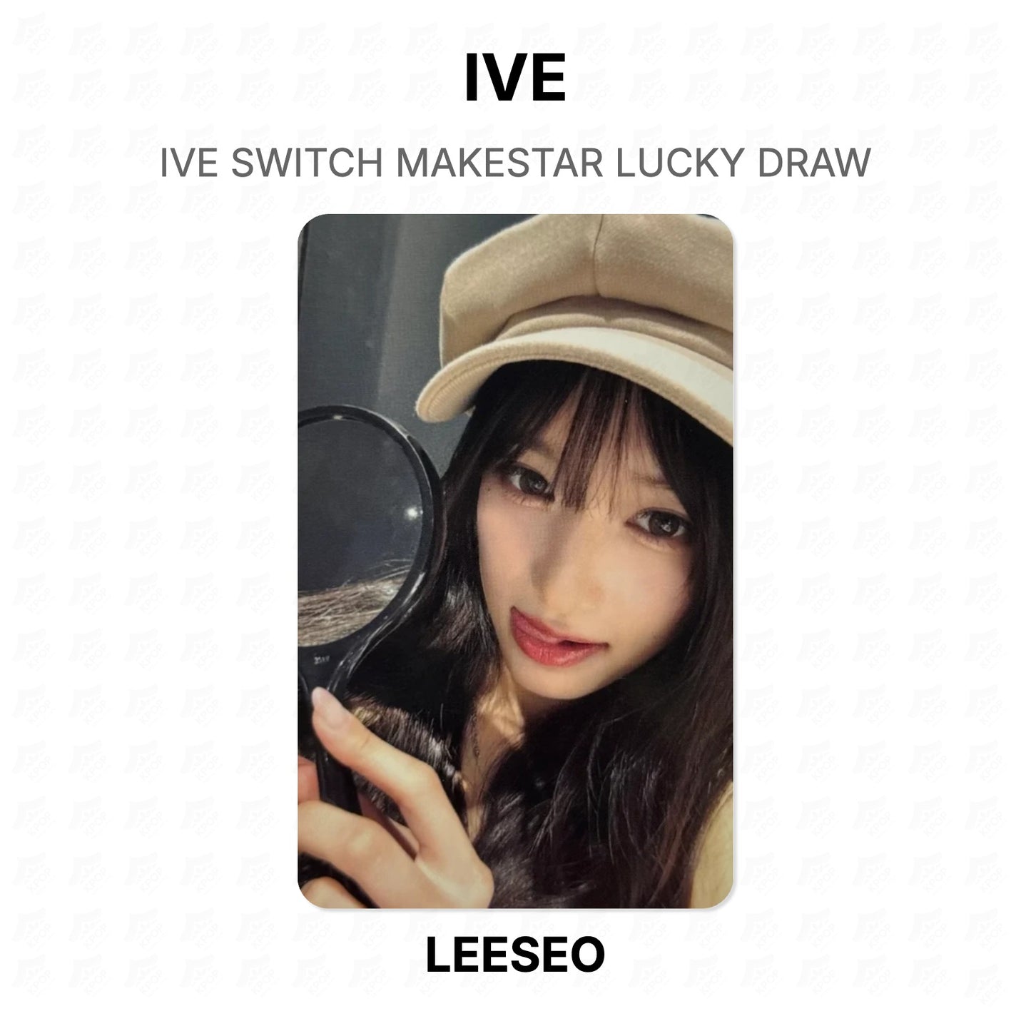 IVE SWITCH MAKESTAR LUCKY DRAW Official Photocard