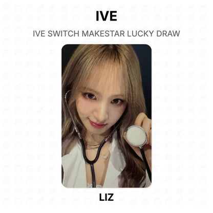 IVE SWITCH MAKESTAR LUCKY DRAW Official Photocard