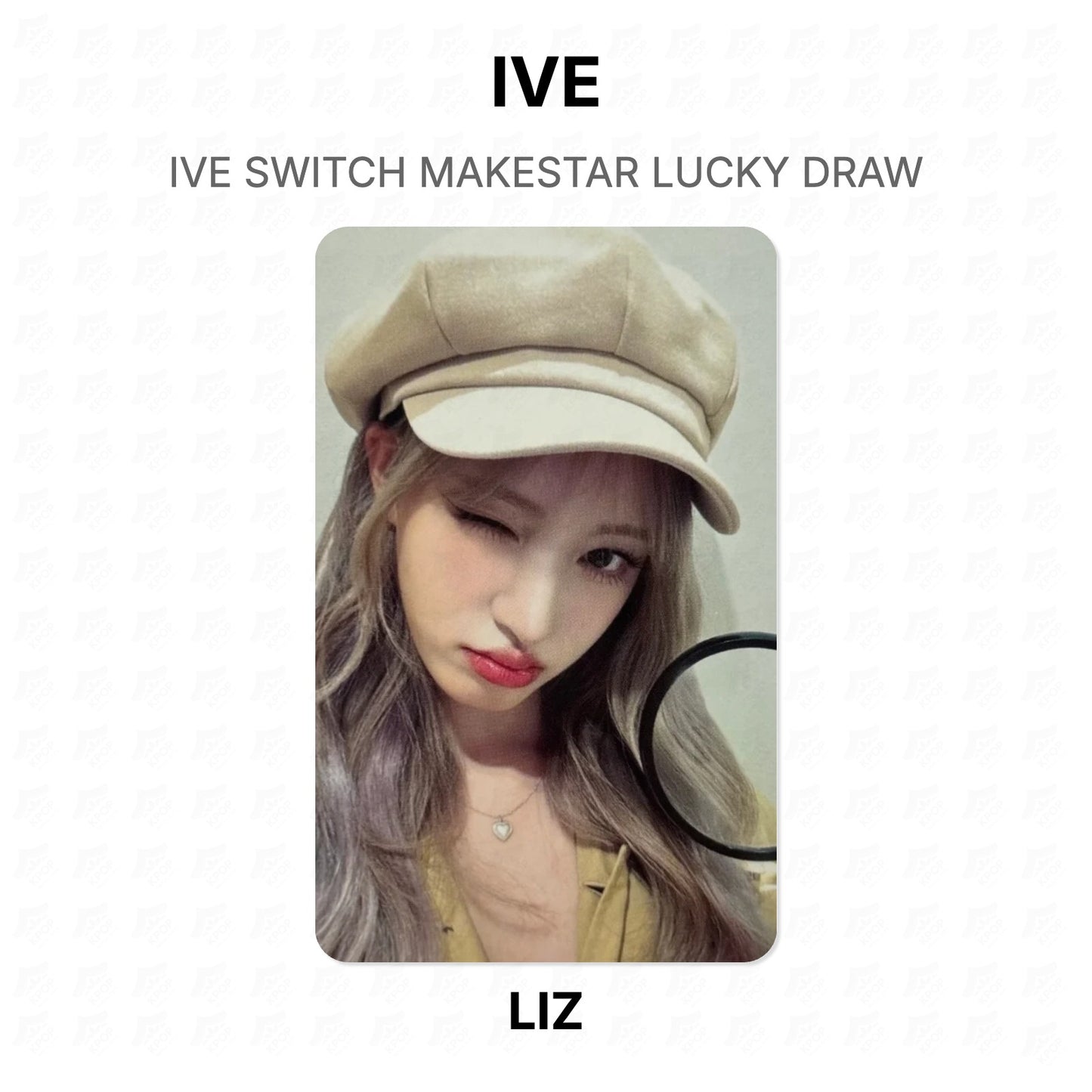 IVE SWITCH MAKESTAR LUCKY DRAW Official Photocard