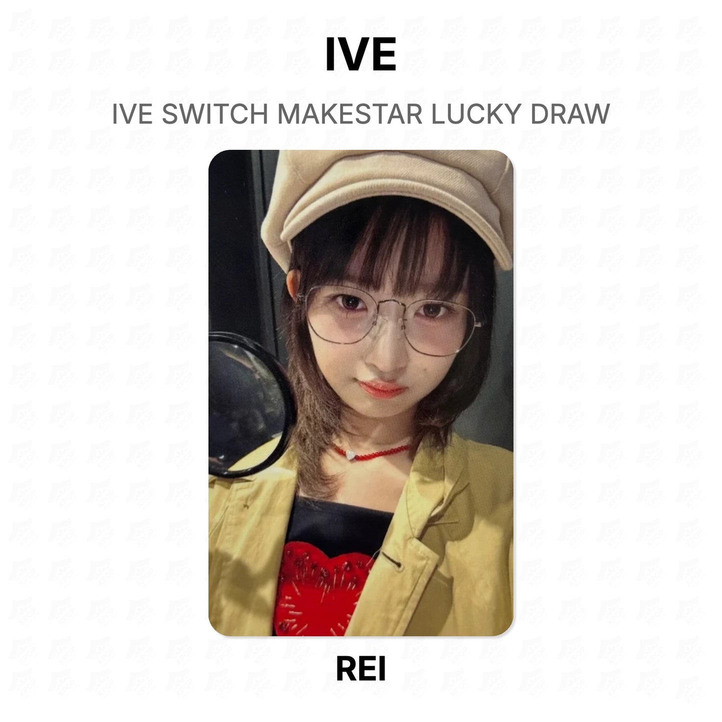 IVE SWITCH MAKESTAR LUCKY DRAW Official Photocard