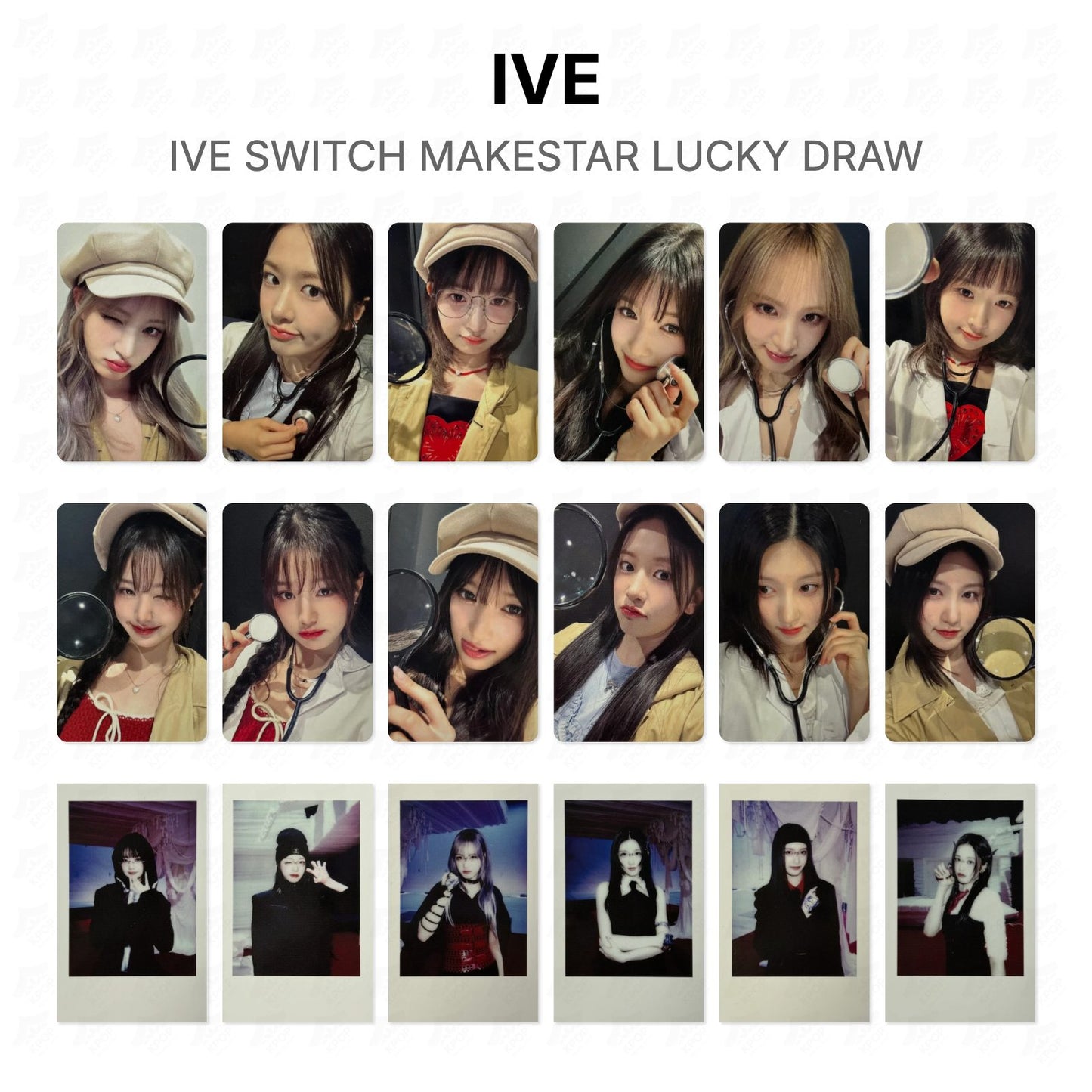 IVE SWITCH MAKESTAR LUCKY DRAW Official Photocard