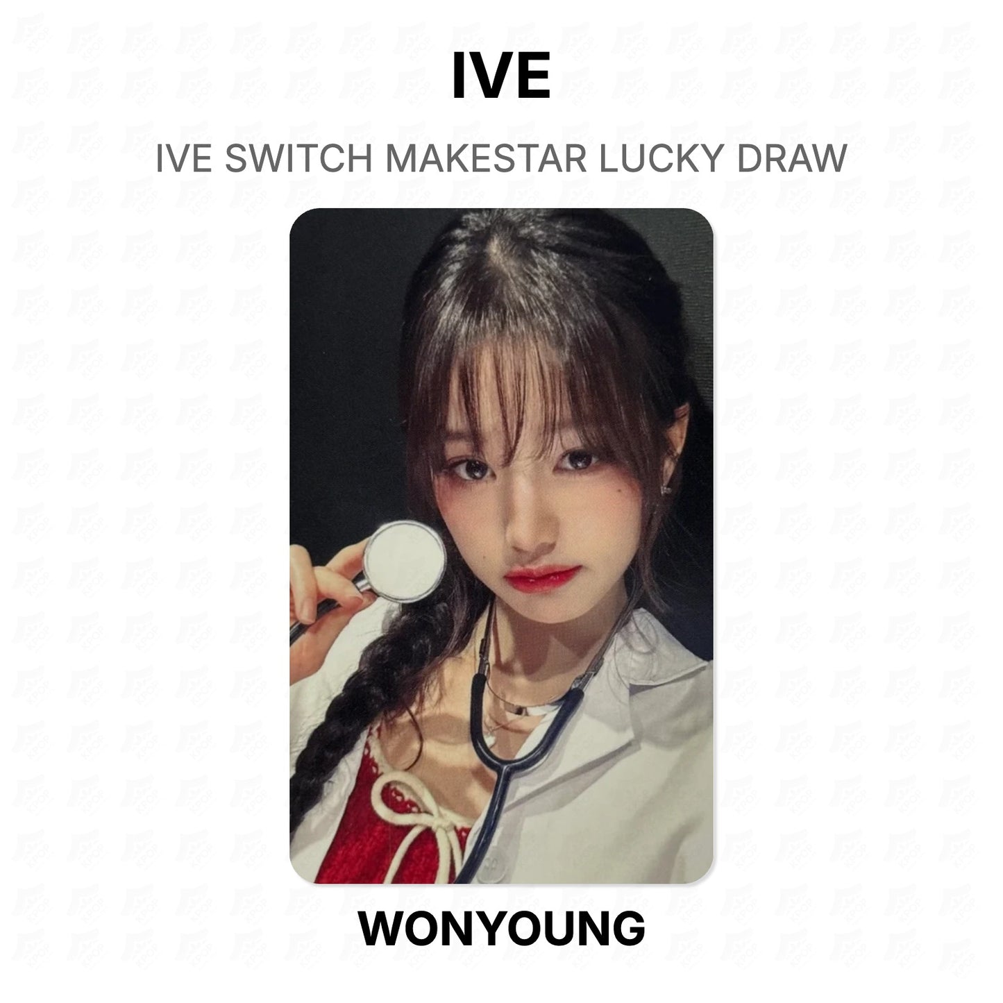 IVE SWITCH MAKESTAR LUCKY DRAW Official Photocard