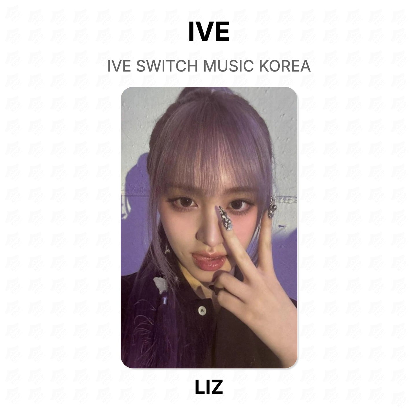 IVE SWITCH MUSIC KOREA Official Photocard