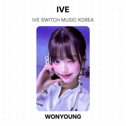 IVE SWITCH MUSIC KOREA Official Photocard