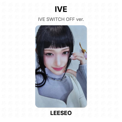 IVE SWITCH OFF ver. Official Photocard