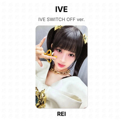 IVE SWITCH OFF ver. Official Photocard