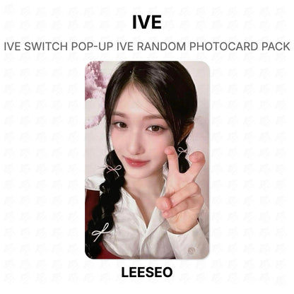IVE SWITCH POP-UP IVE RANDOM PHOTOCARD PACK Official Photocard