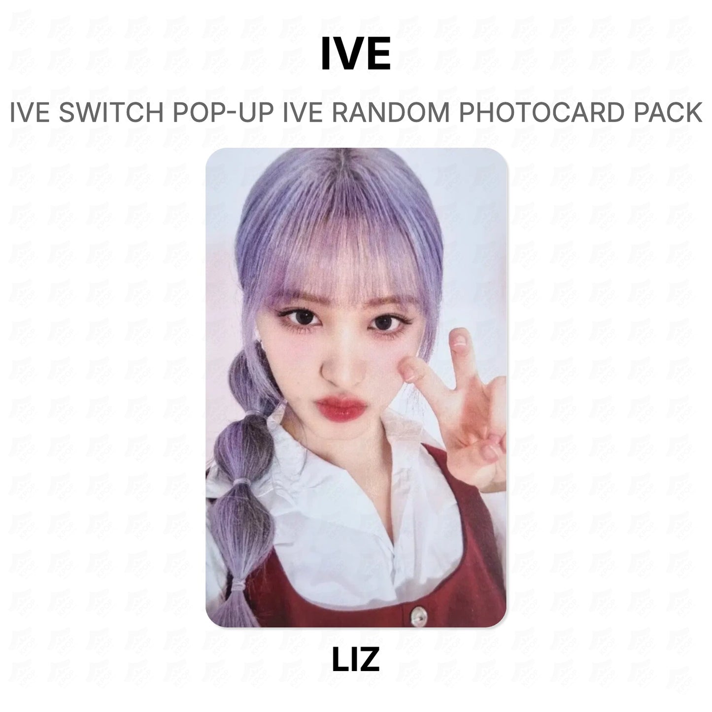 IVE SWITCH POP-UP IVE RANDOM PHOTOCARD PACK Official Photocard