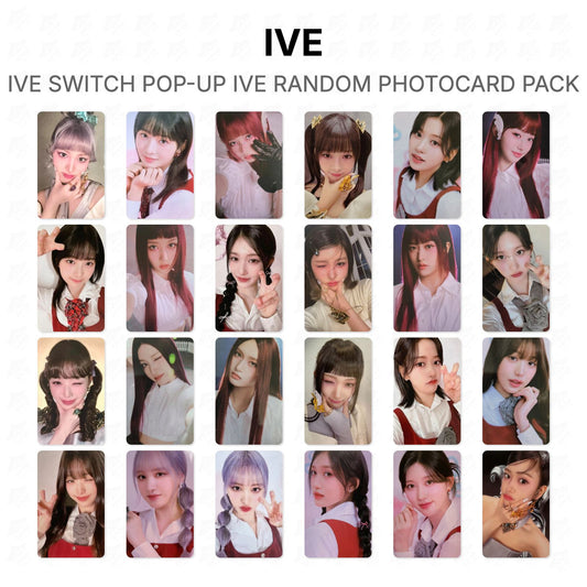 IVE SWITCH POP-UP IVE RANDOM PHOTOCARD PACK Official Photocard