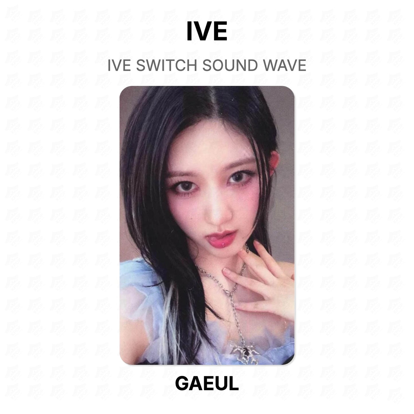 IVE SWITCH SOUND WAVE Official Photocard