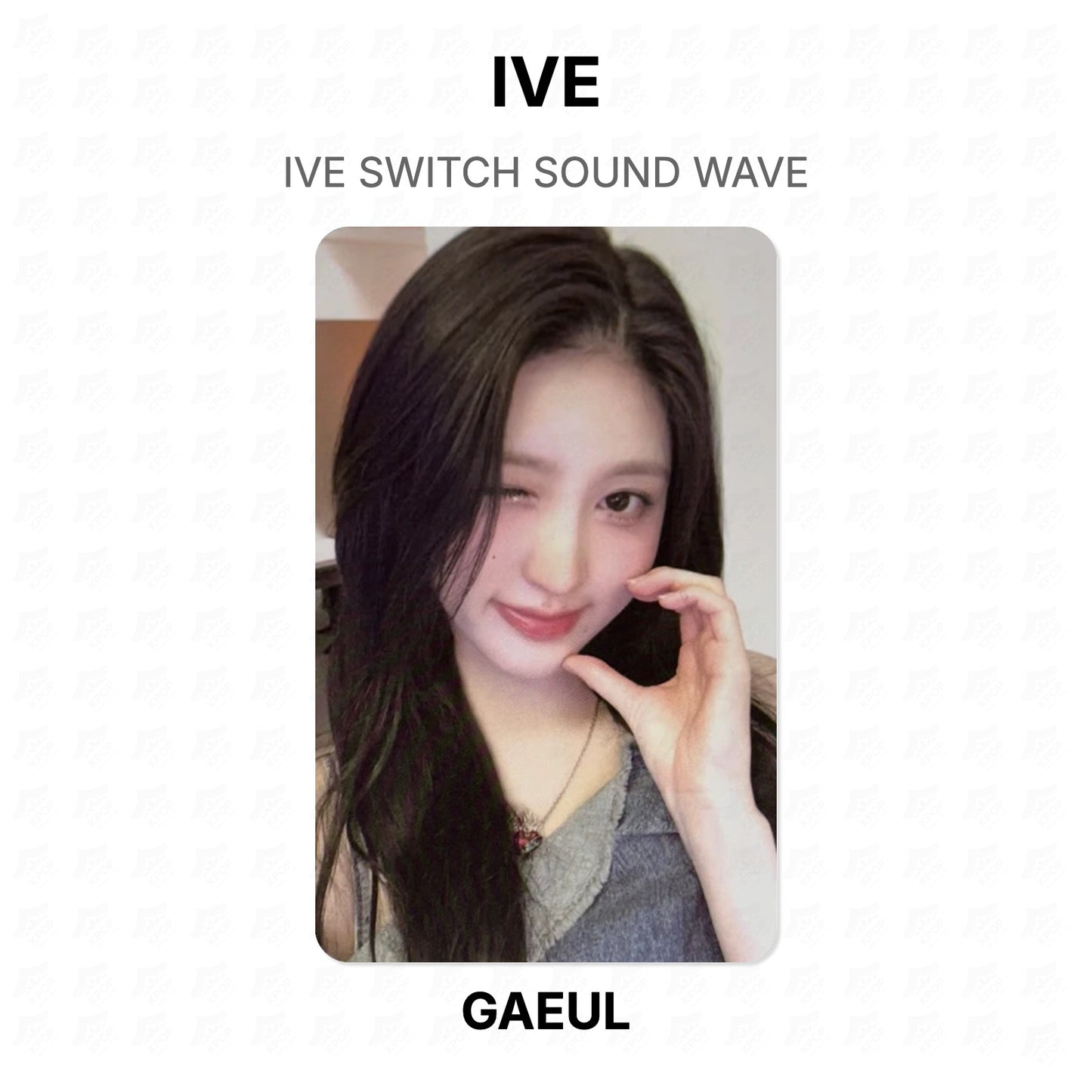 IVE SWITCH SOUND WAVE Official Photocard