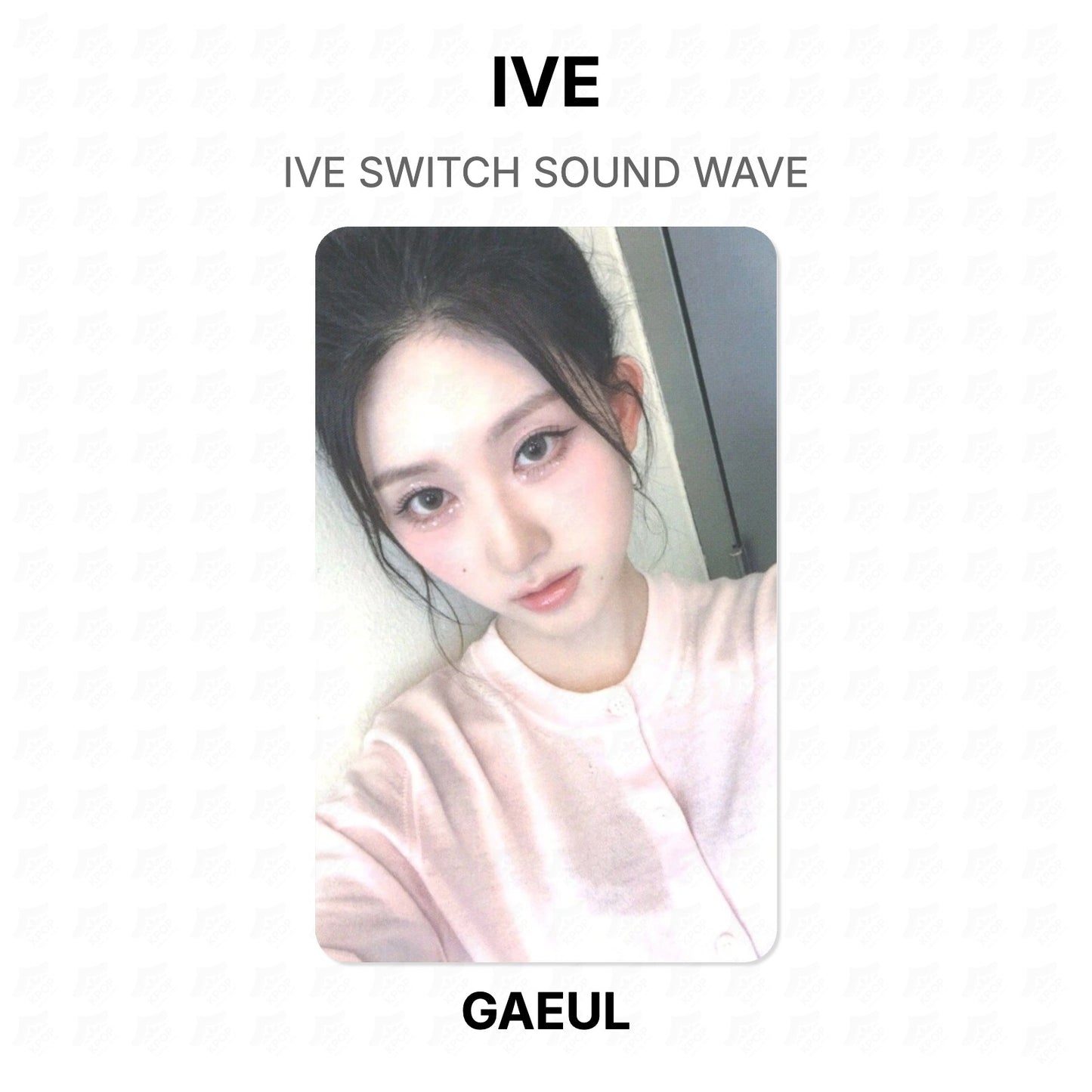 IVE SWITCH SOUND WAVE Official Photocard