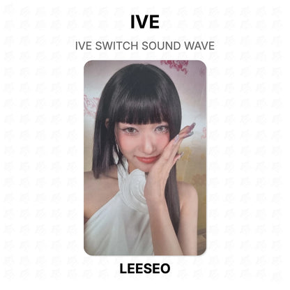 IVE SWITCH SOUND WAVE Official Photocard