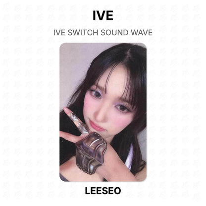 IVE SWITCH SOUND WAVE Official Photocard