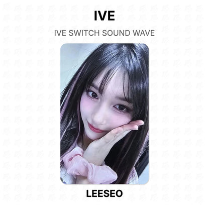 IVE SWITCH SOUND WAVE Official Photocard