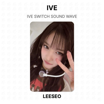 IVE SWITCH SOUND WAVE Official Photocard