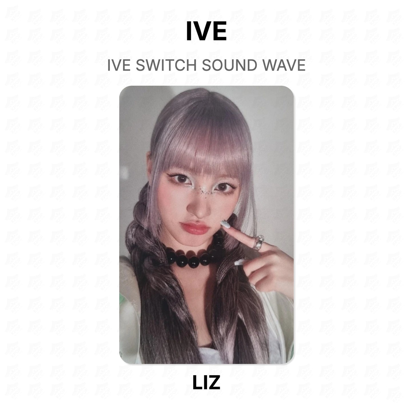 IVE SWITCH SOUND WAVE Official Photocard